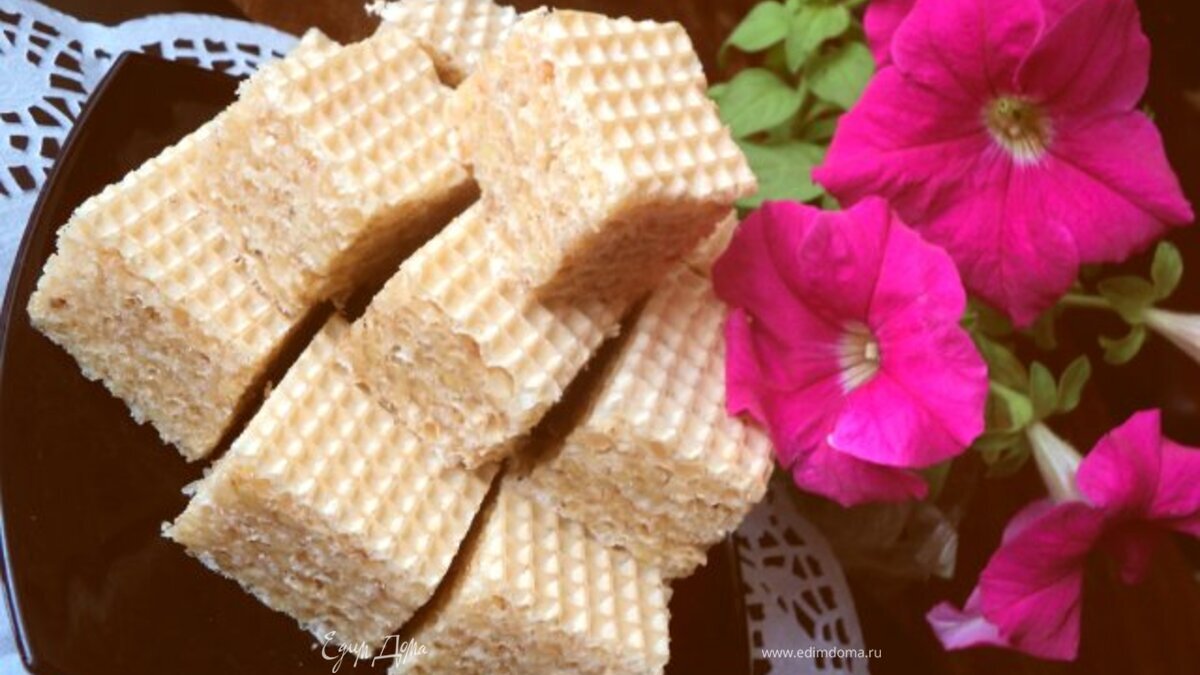 Вафельные пирожные «Соты»