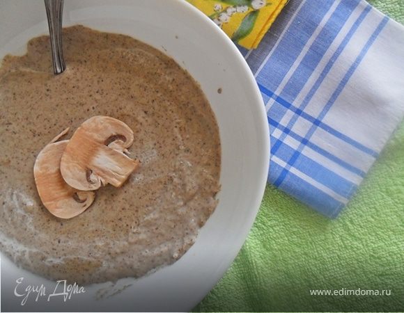 Сливочный крем-суп с шампиньонами Сливочный крем-суп с шампиньонами