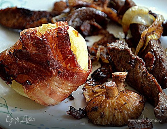 Беконовый ужин