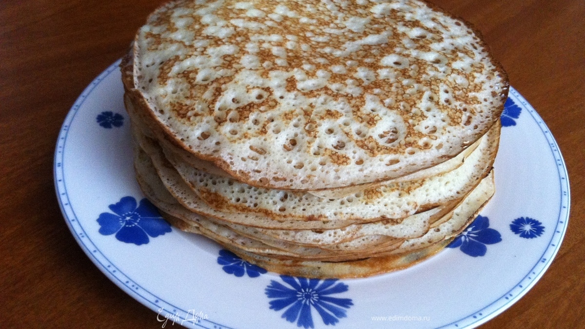 Кружевные блинчики