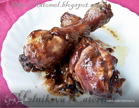 Ножки а-ля "Курица в вине" ("coq au vin")