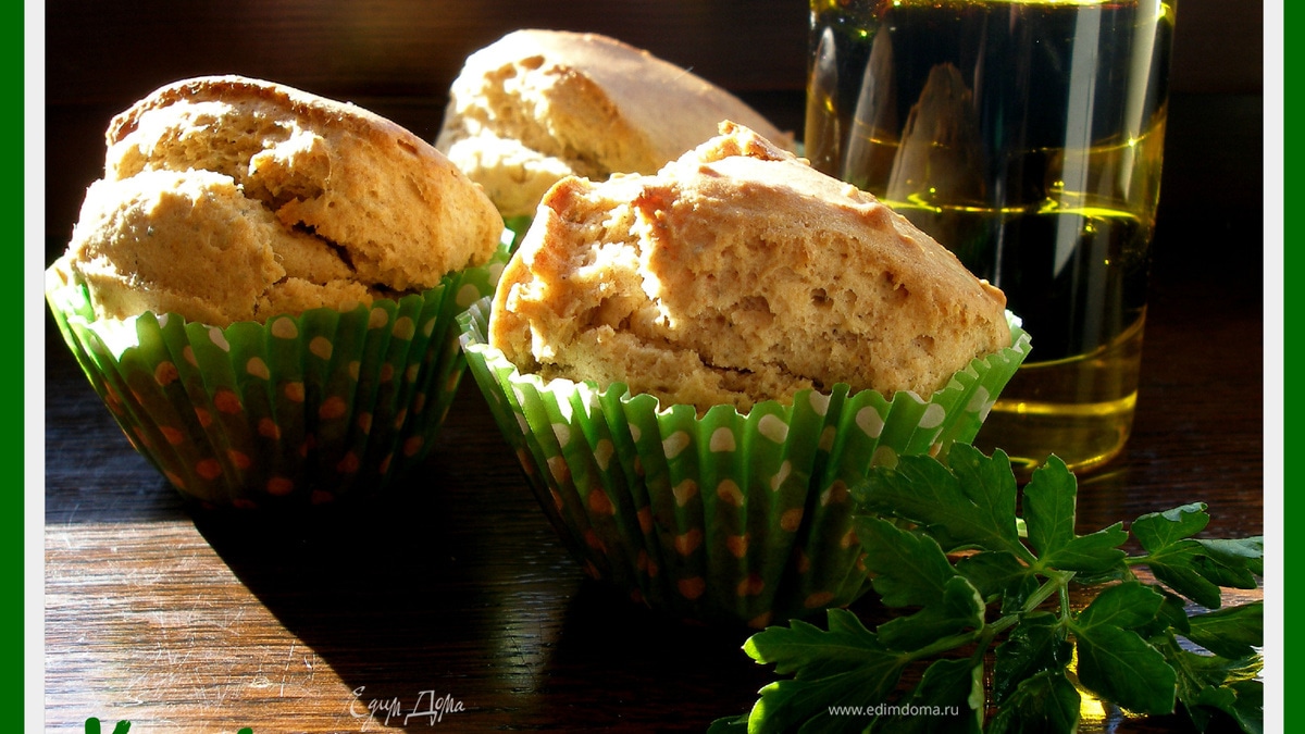 Маффины с медом и прованскими травами