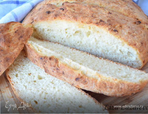 Ароматный луковый каравай