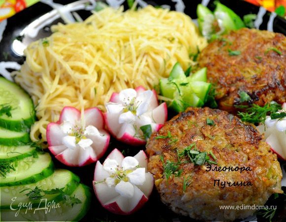 Котлетки с вермишелью