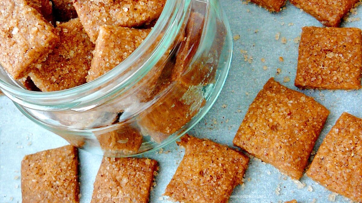 Мини-крекеры с корицей