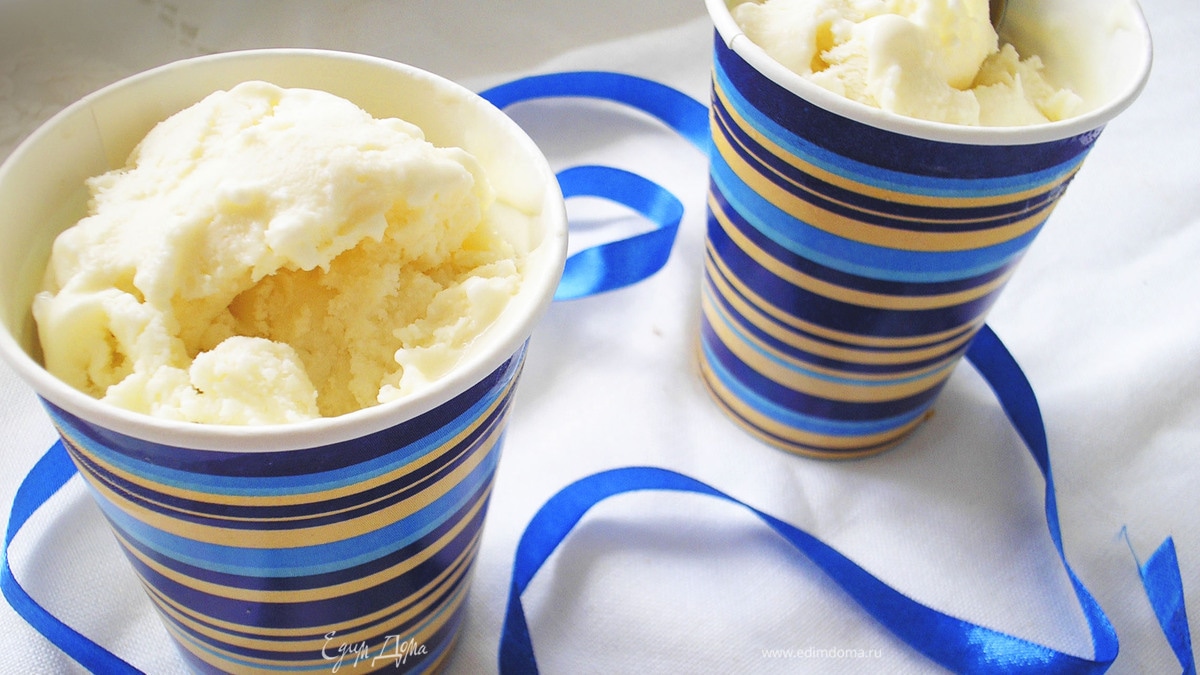 Мороженое пломбир. Вкус детства