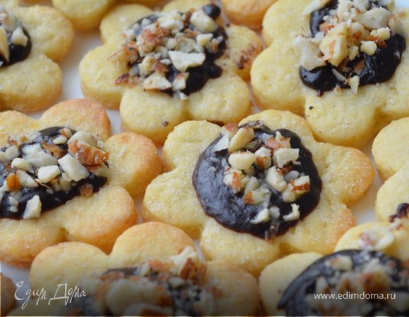 Песочное печенье "Ромашки"