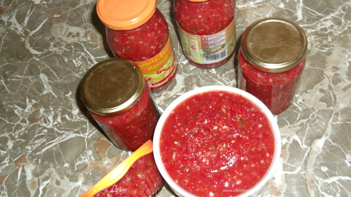 Аджика кавказская, классическая