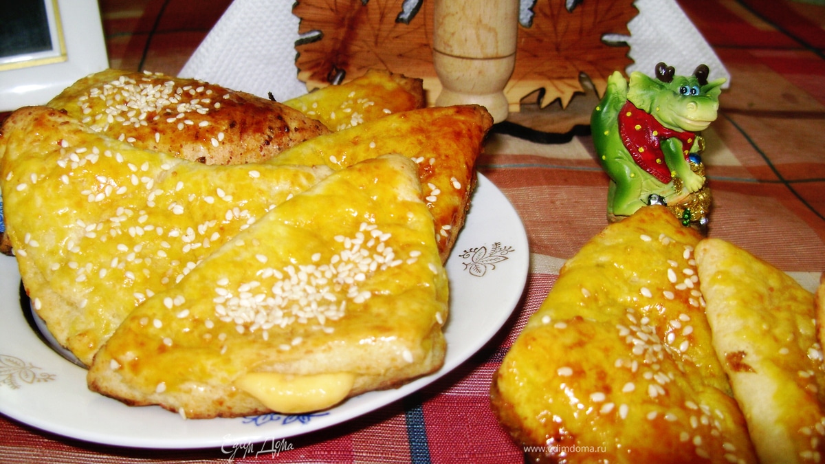 Творожные слойки с сыром "Мечта мышонка"