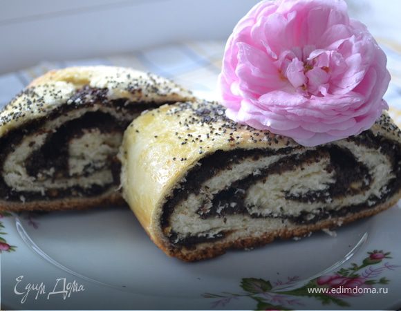 Маково-цитрусовый рулет Маково-цитрусовый рулет