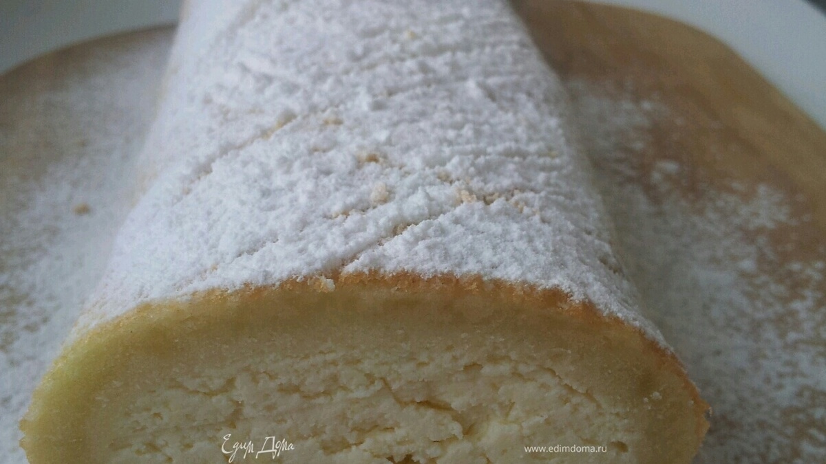 Белоснежный рулет