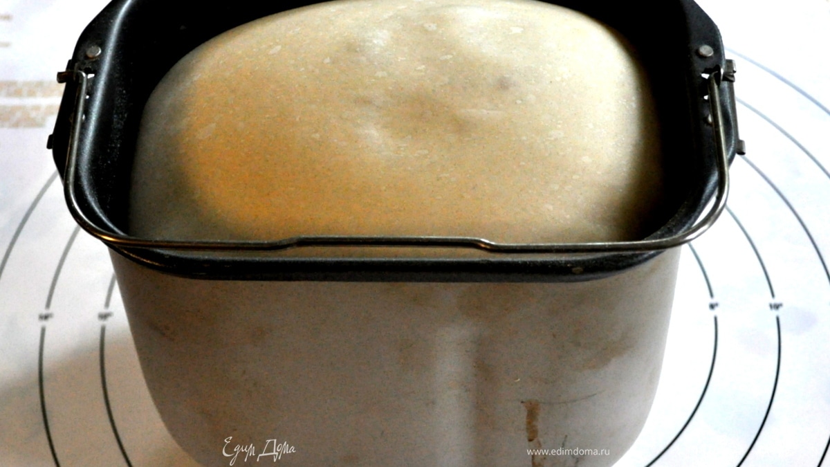 Дрожжевое тесто для хлебопечки