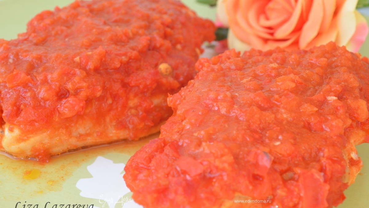 Куриное филе под соусом "Пири-Пири"