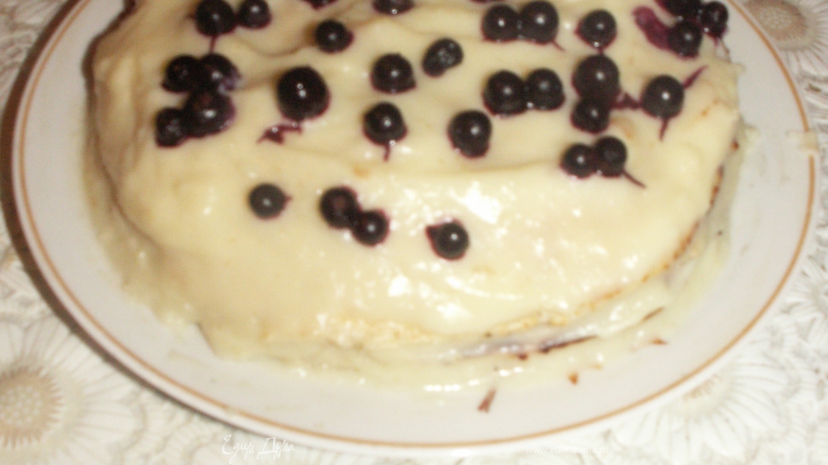 Простой творожный торт