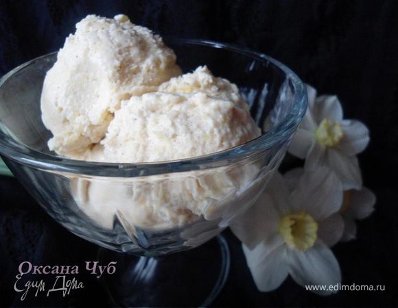 Мороженое ананасовое с корицей.Самый простой рецепт приготовления мороженого