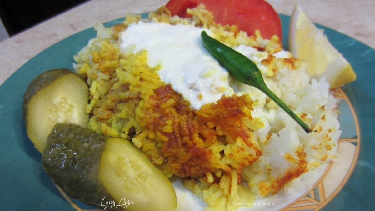 Карри Бириани - запеченный карри с рисом и вкуснейшей корочкой