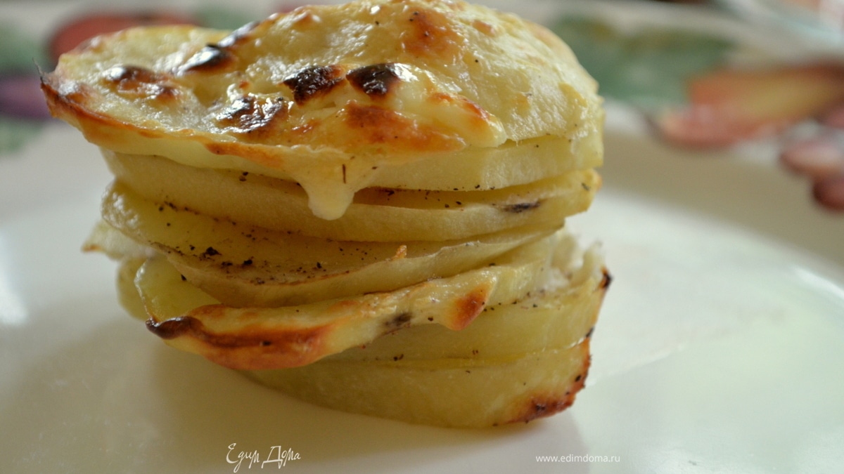 Картофель в формочках