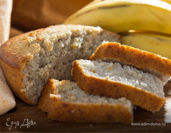 Банановый хлеб (на рисовых хлопьях) Банановый хлеб (на рисовых хлопьях)