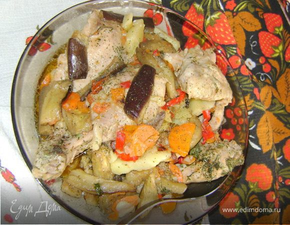 Курочка с овощами Курочка с овощами