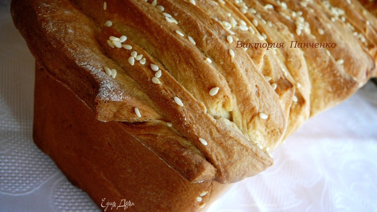 Итальянский молочный хлеб "Аккордеон" (Pane al latte "Fisarmonica")