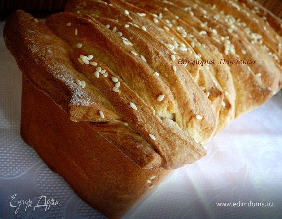 Итальянский молочный хлеб "Аккордеон" (Pane al latte "Fisarmonica")