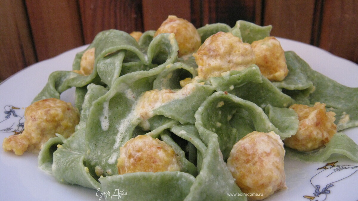 Тальятелле "Мимоза"