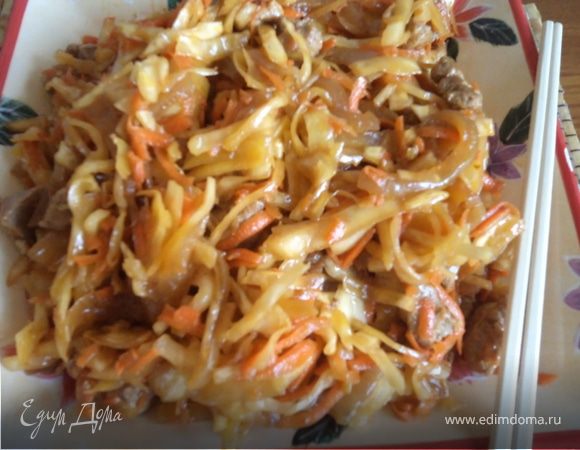 Салат "Сочно и дальневосточно" Салат "Сочно и дальневосточно"