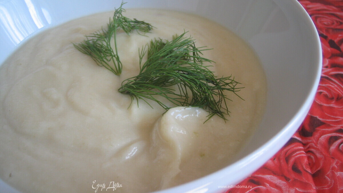 Суп-пюре из цветной капусты