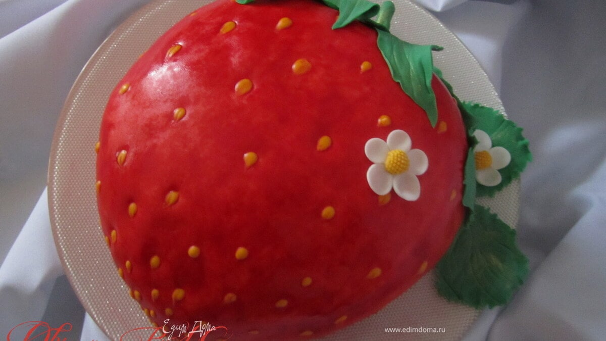 Торт "Клубничка"