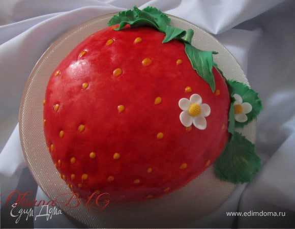 Торт "Клубничка" Торт "Клубничка"