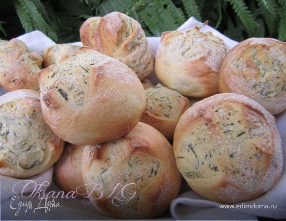 Болгарские булочки с укропом