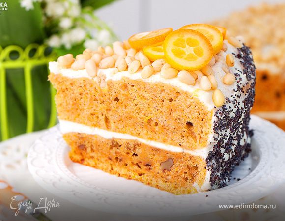 Морковный торт