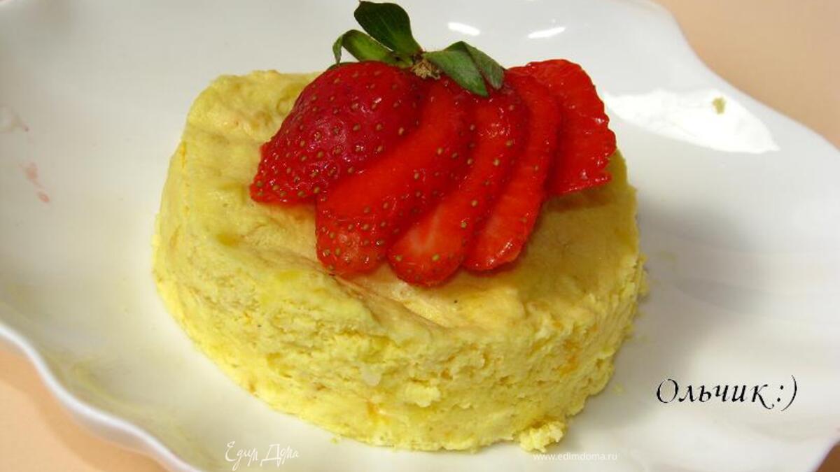 Сырник с курагой на пару