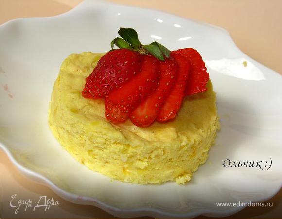 Сырник с курагой на пару Сырник с курагой на пару