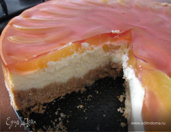 Чизкейк с абрикосами Чизкейк с абрикосами