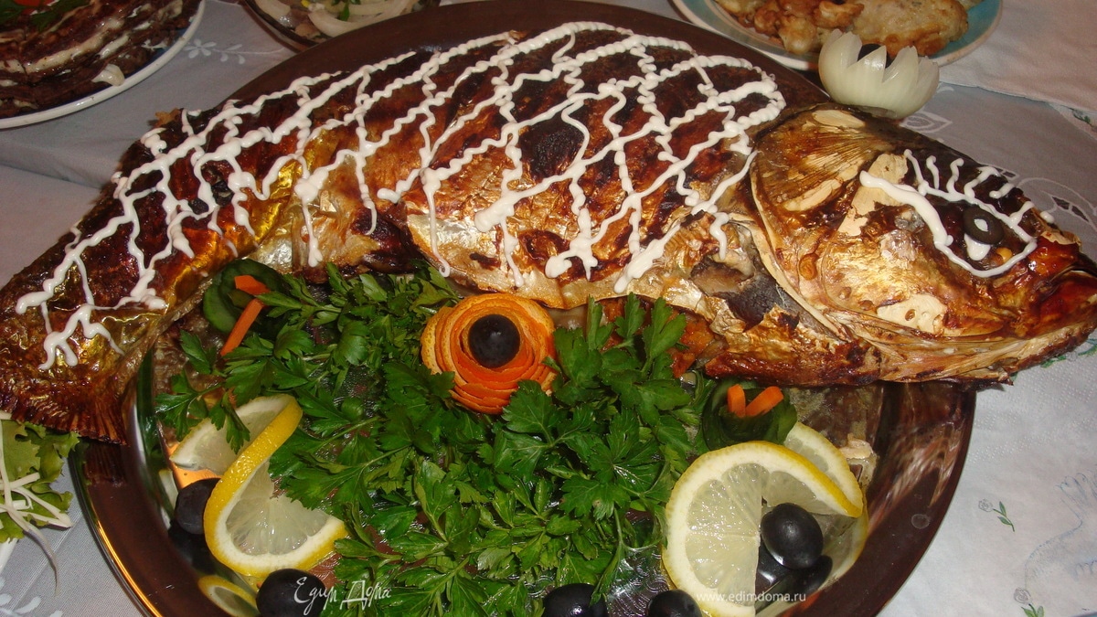 Фаршированный карп