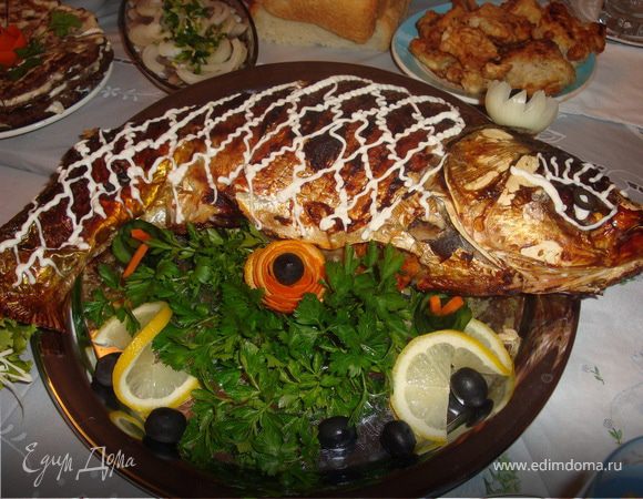 Фаршированный карп Фаршированный карп