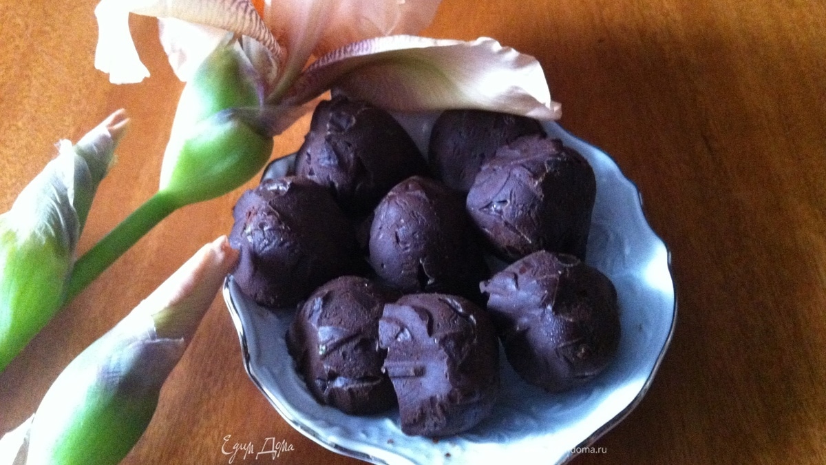 Шоколадные конфеты с мятой