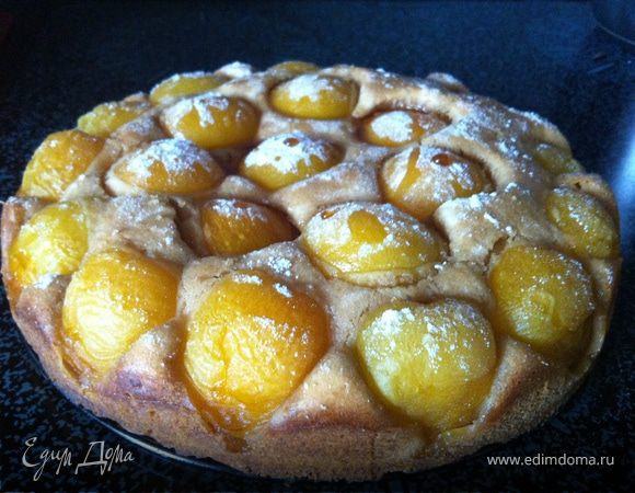 Медовый пирог с абрикосами Медовый пирог с абрикосами