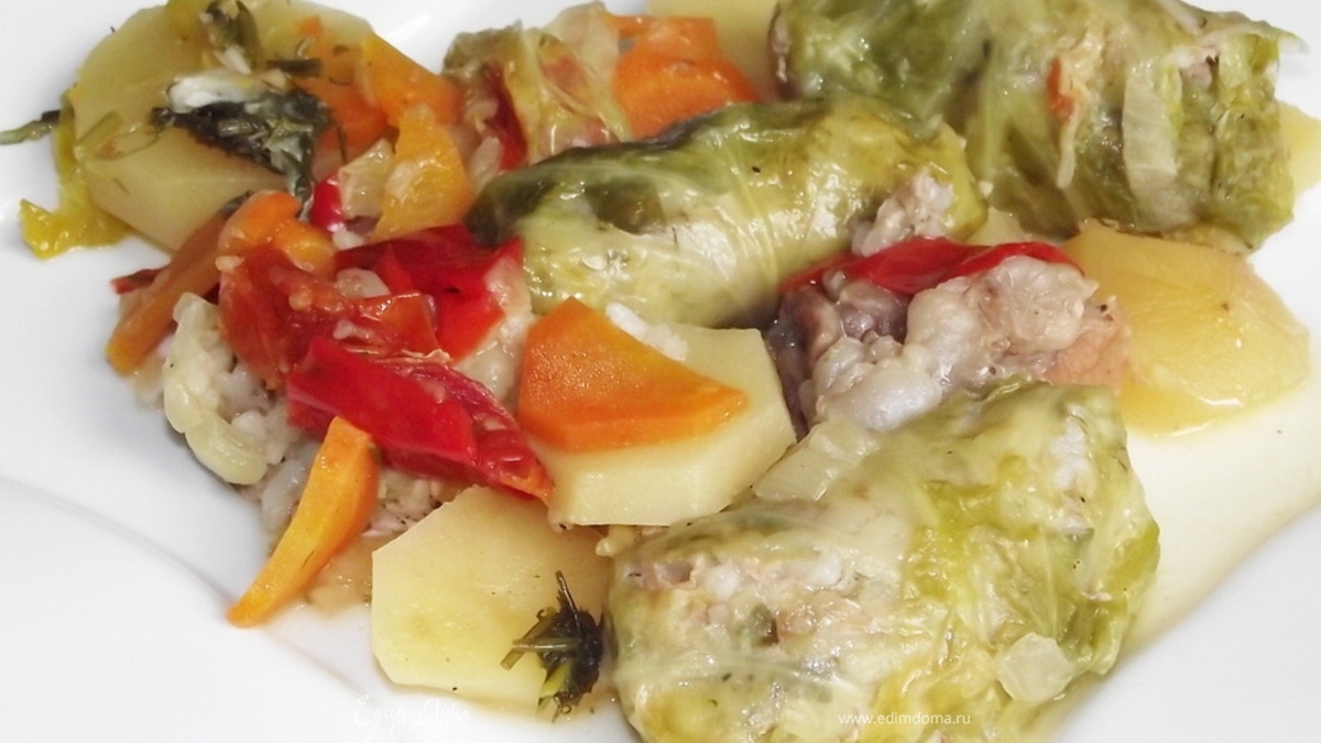 Голубцы домашние. По мотивам Урус Хана