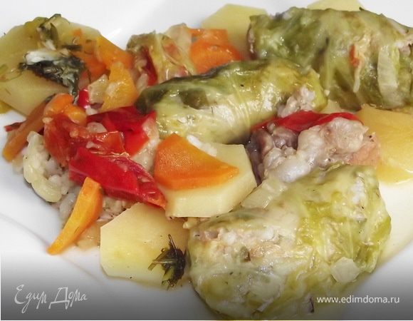 Голубцы домашние. По мотивам Урус Хана 