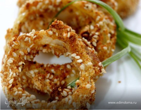 Луковые кольца в кляре