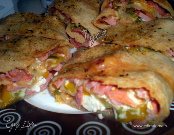 Рулетная пицца Рулетная пицца