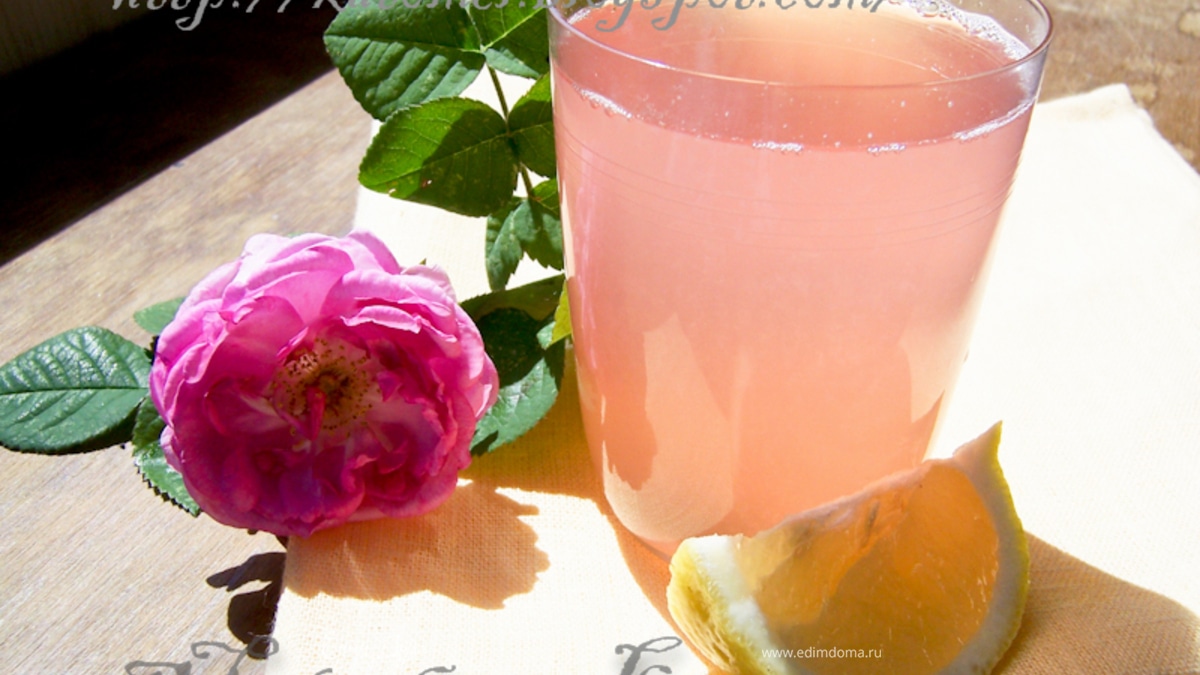Овшала - лимонад с чайной розой