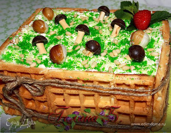 Тортик "Лесное лукошко"
