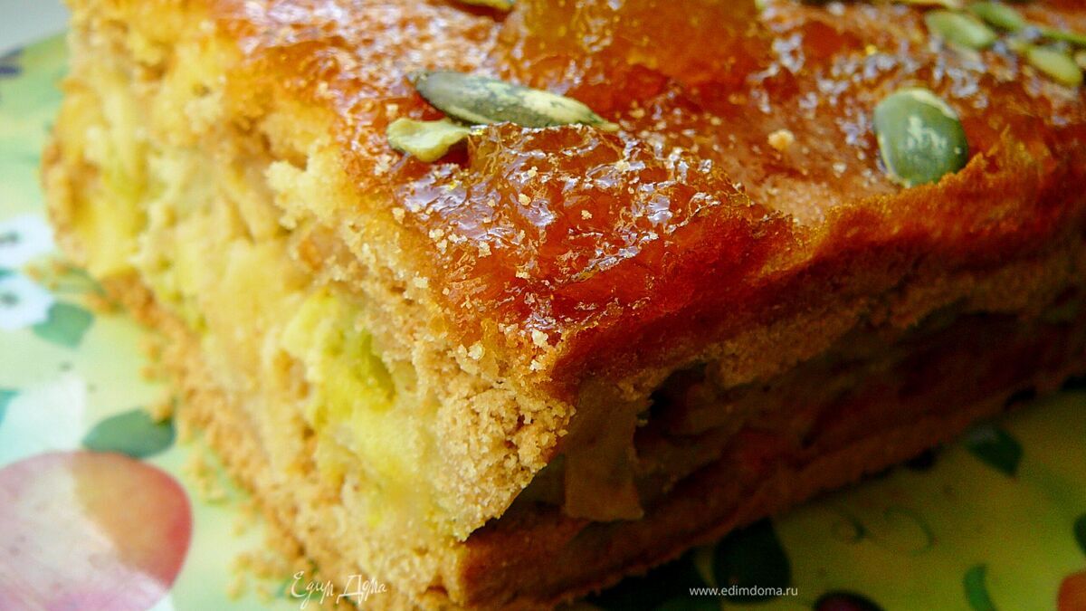 Кекс на крошках