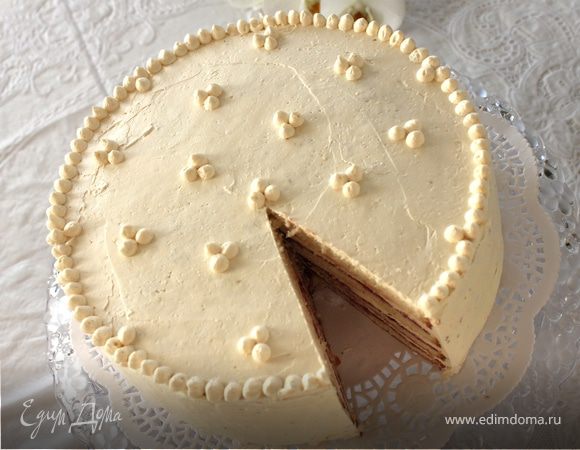 Швейцарский миндальный торт