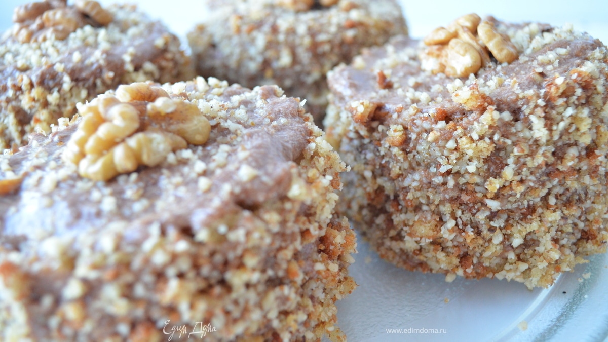 Бисквитные пирожные "Белочка"