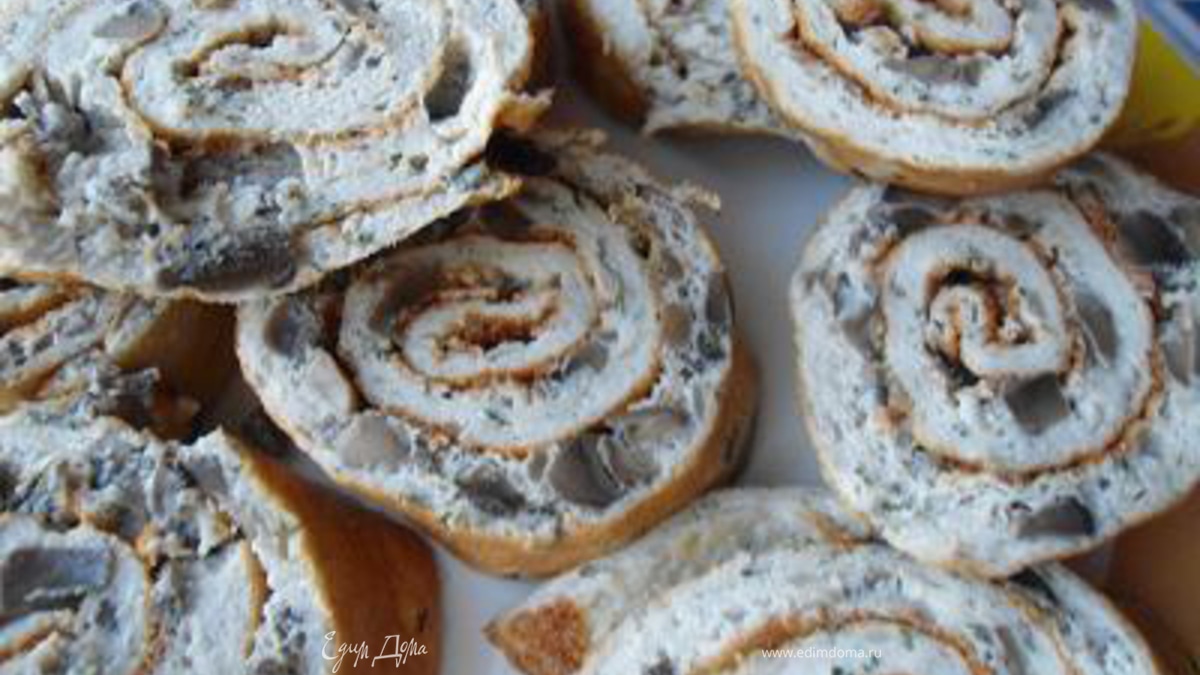 Грибной рулет