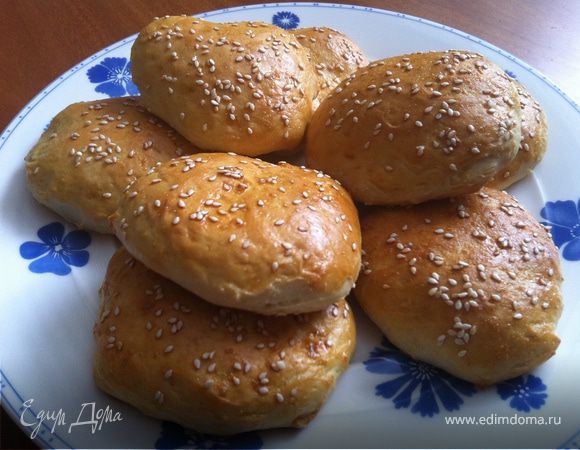 Булочки с кунжутом